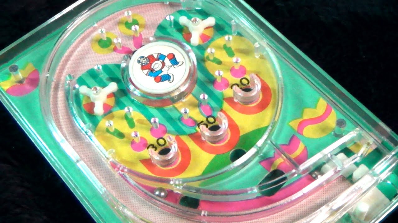 レトロトイ】パチンコ 回転 キャッチャー グルグル おもちゃ ベース