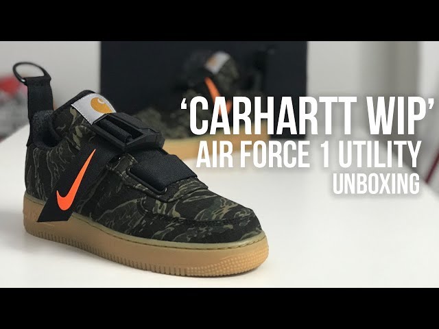 THE BEST COLLAB OF 2018? - Carhartt WIP x Nike Air Force 1 Utility