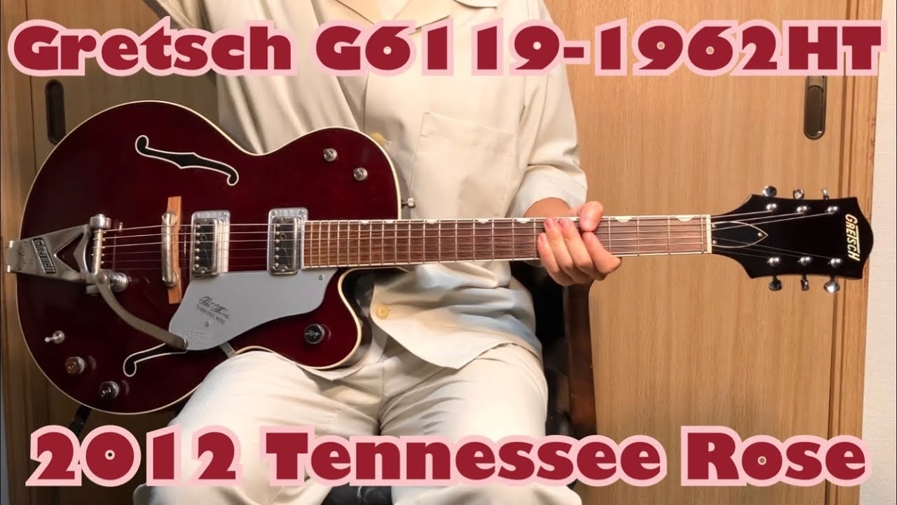 Gretsch 2012 G6119-1962HT Tennessee Rose [HiLo-Tron Pickups] - YouTube