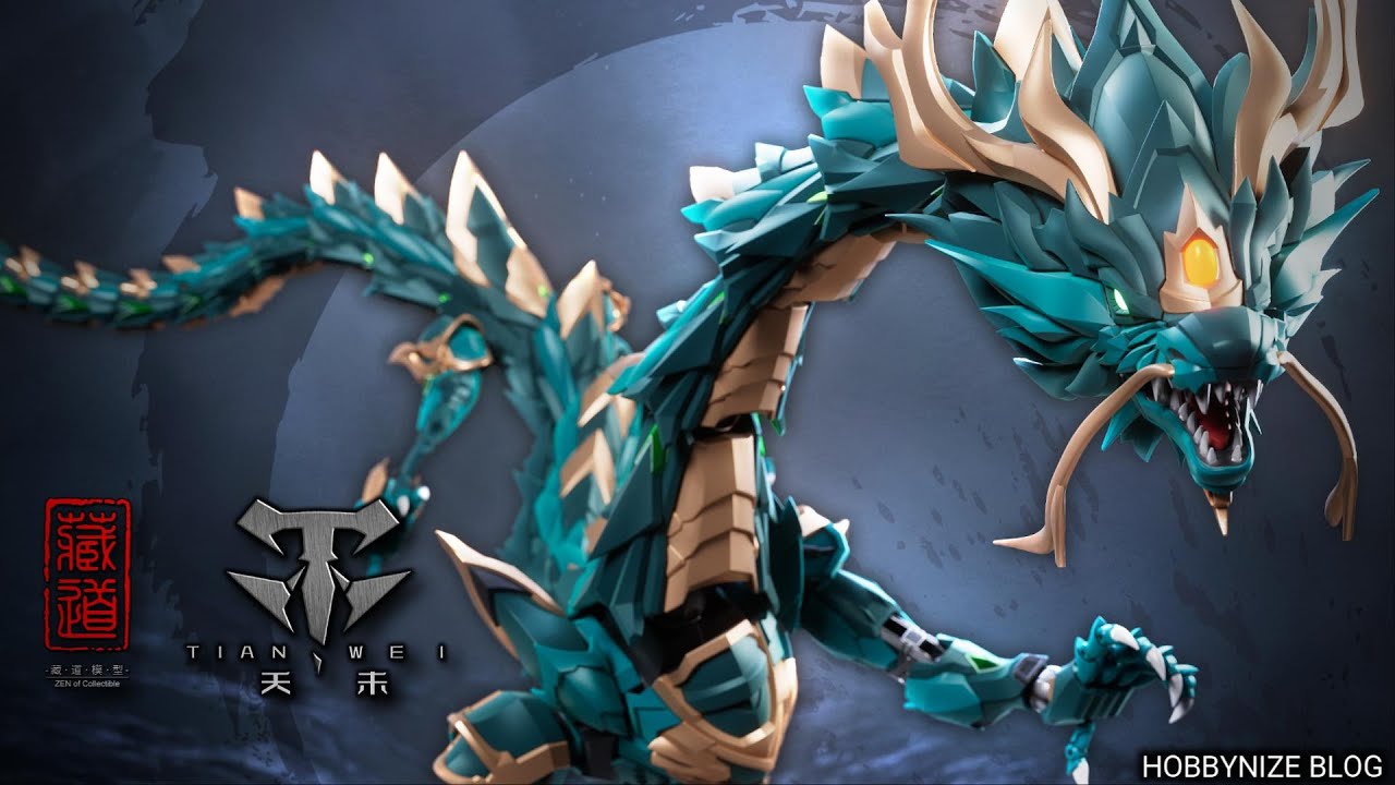 ZEN OF COLLECTIBLE CD-DB-01 Azure Dragon Action Figure - YouTube