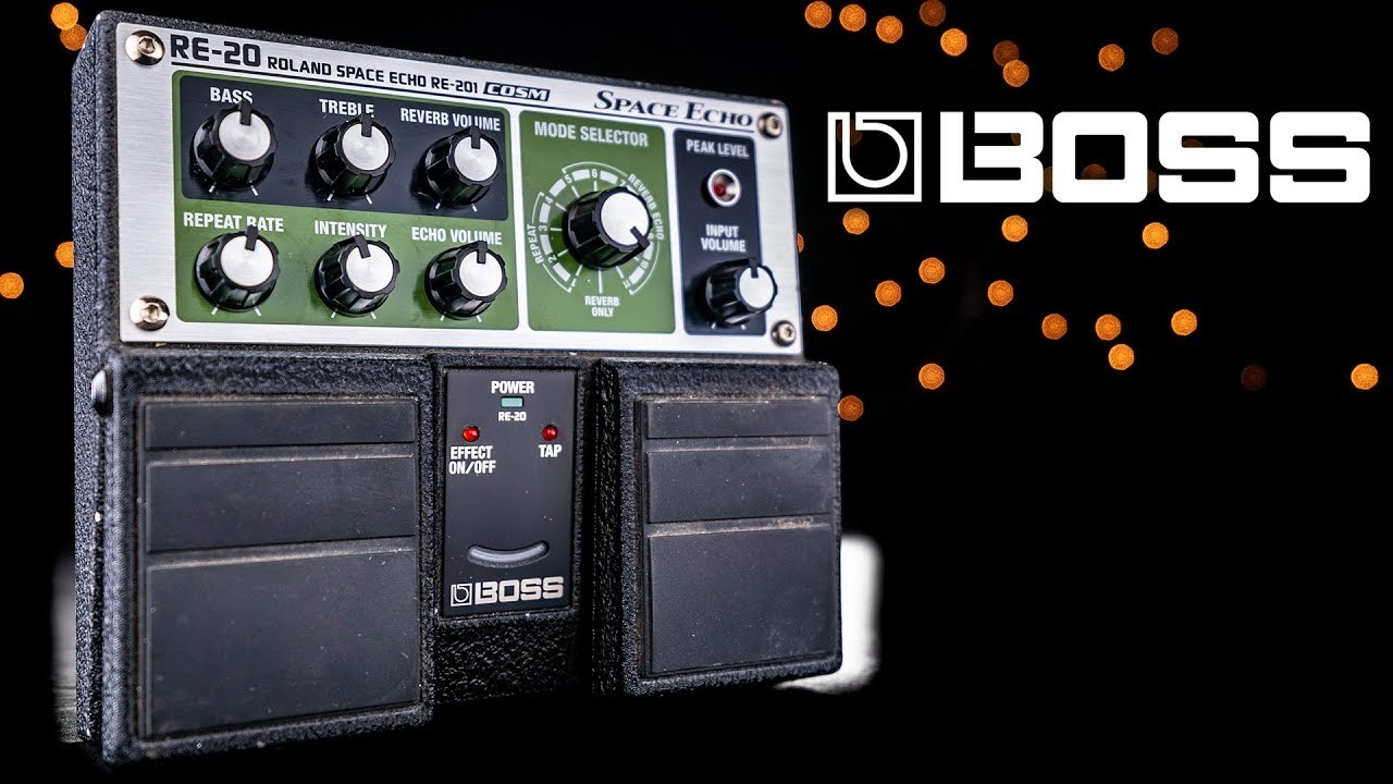 BOSS / RE-20 Space Echo | EFFECTORPRESS(エフェクタープレス)