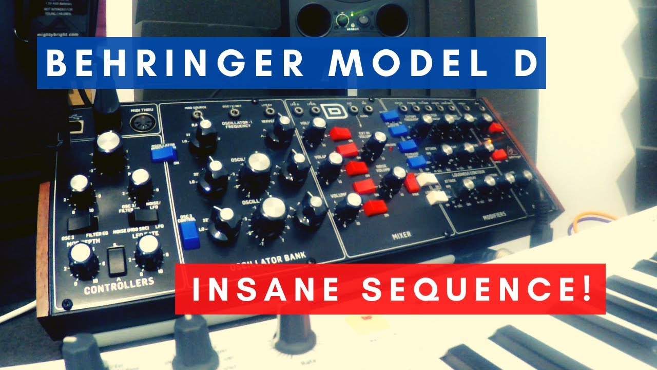 Behringer Model D Synthesizer - buy online | USA