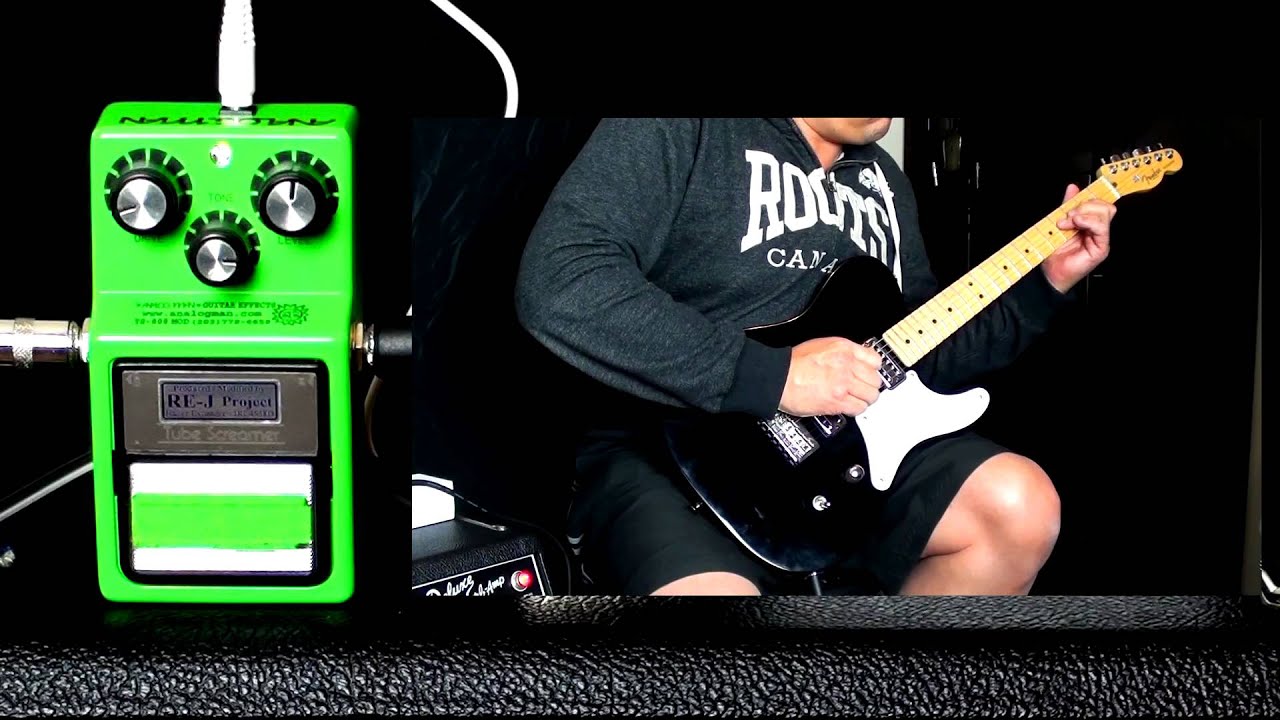 Ibanez Analogman Modded TS9/Silver Overdrive Pedal (Kenny Wayne