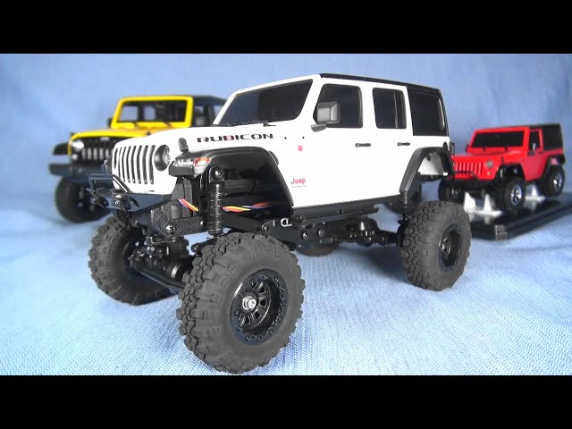 1/24 京商 ミニッツ 4x4 ジープラングラー RGT製タイヤ交換 ボディ