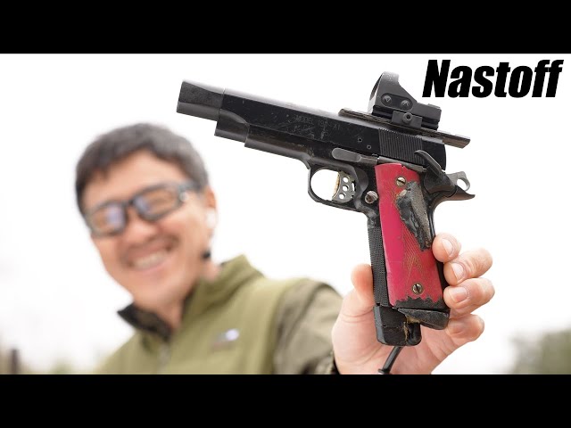 MGC ナストフ レースガン 固定スライドガスガン レビュー 1991年発売