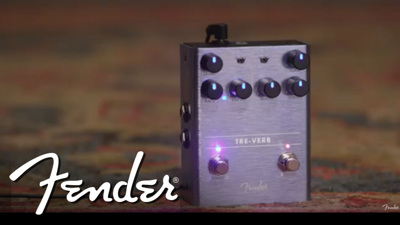 Tre-Verb Digital Reverb/Tremolo – Fender