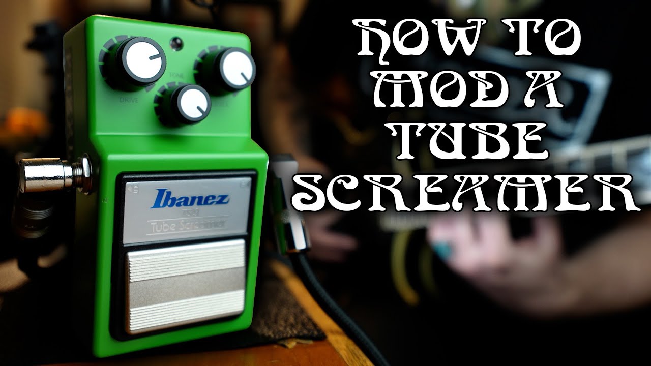 JHS Pedals Ibanez TS9 Strong Mod + True Bypass Demo - YouTube
