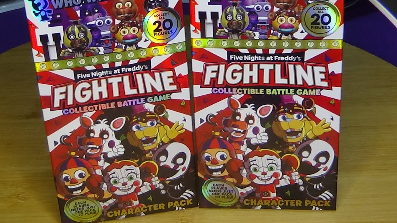 Five Nights at Freddy's Fightline Character Pack Opening. - YouTube