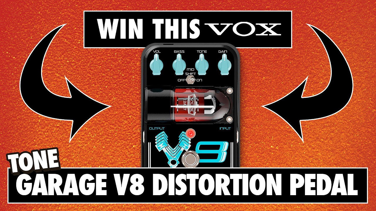 VOX In The Studio: Freddy DeMarco demos the V8 Distortion Guitar