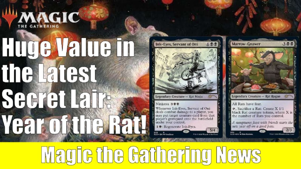 Huge Value in the Latest MTG Secret Lair: Year of the Rat! - YouTube