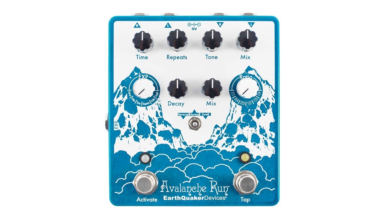 EarthQuaker Devices Avalanche Run コンパクトエフェクター ステレオ