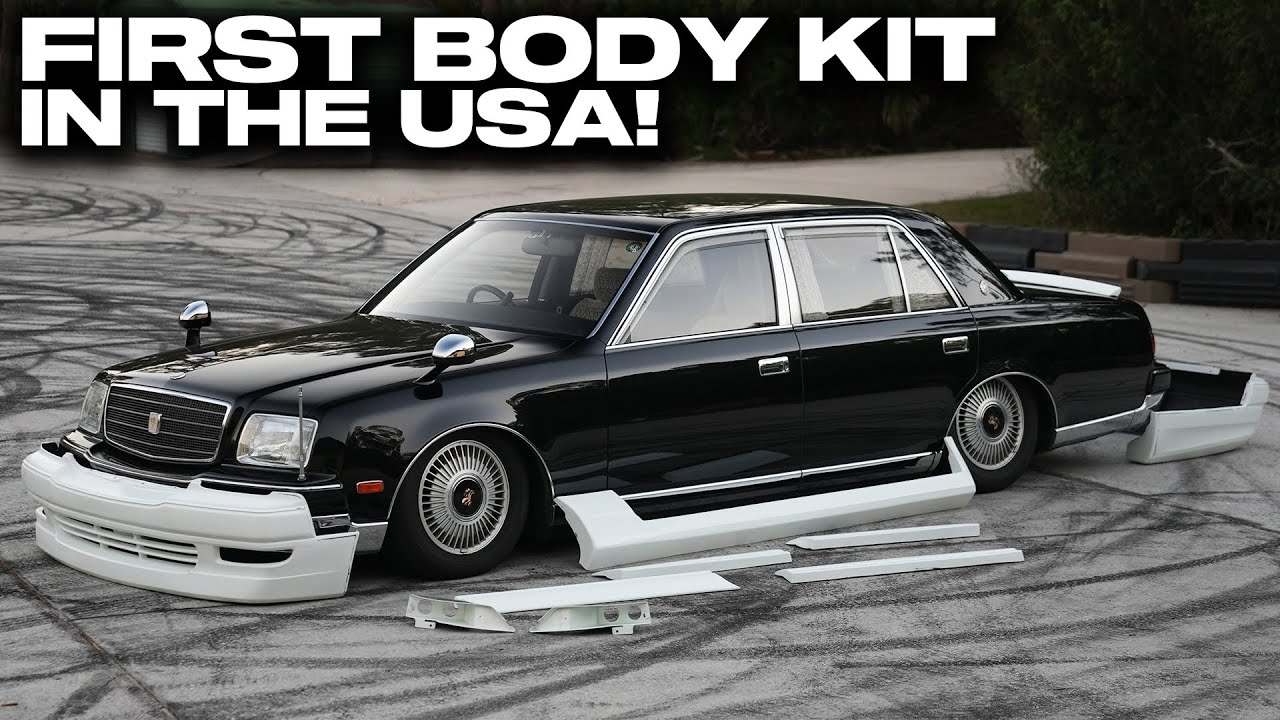 I got a CRAZY VIP Body Kit for my V12 Toyota Century!!! - YouTube