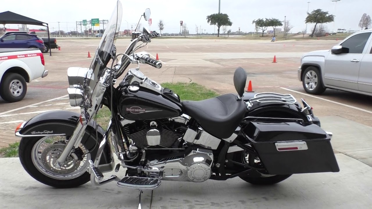 086817 2006 Harley Davidson Softail Heritage Classic FLSTCI - YouTube