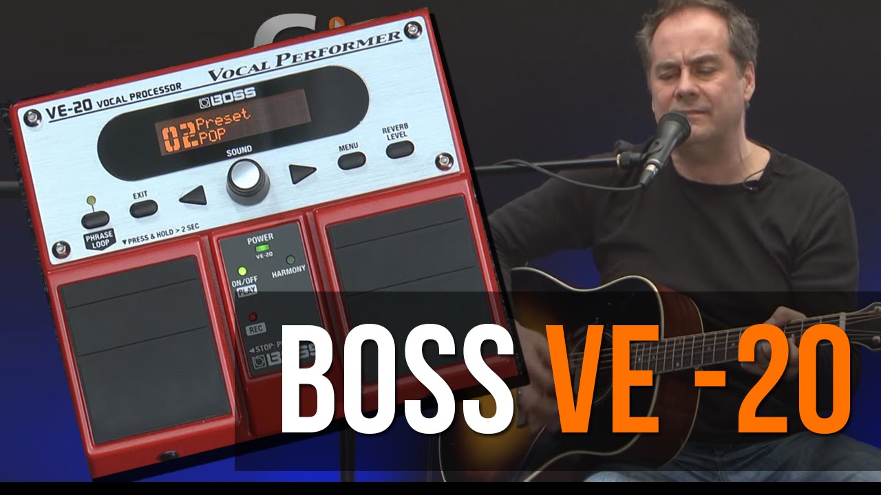 Boss VE - 20 Vocal Processor Demo / Review Featured In Guitar