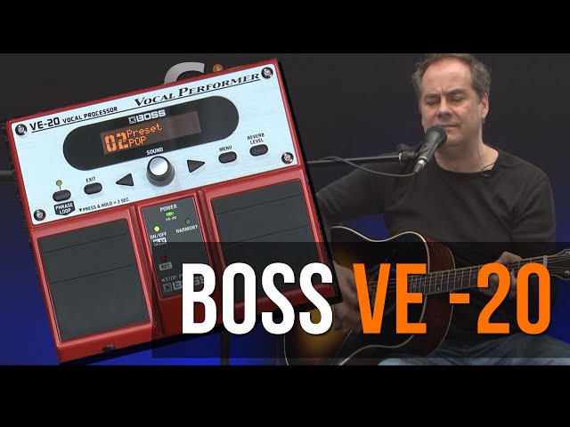Boss VE - 20 Vocal Processor Demo / Review Featured In Guitar