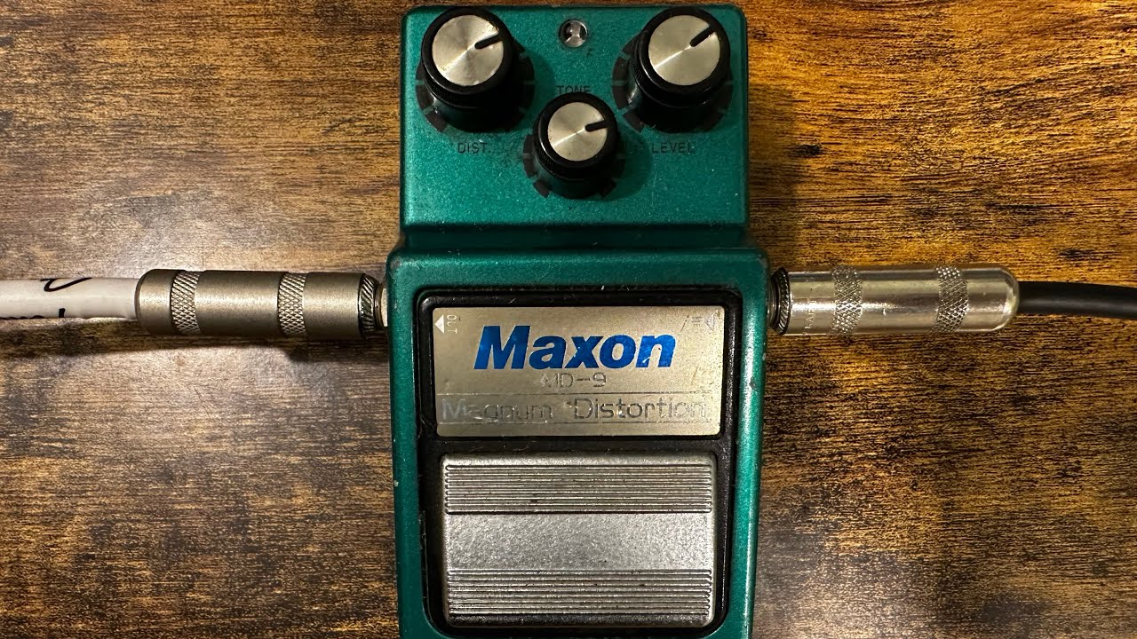 エレキチェロによるエフェクター検証Vol.20 MAXON 「MD-9 Magnum