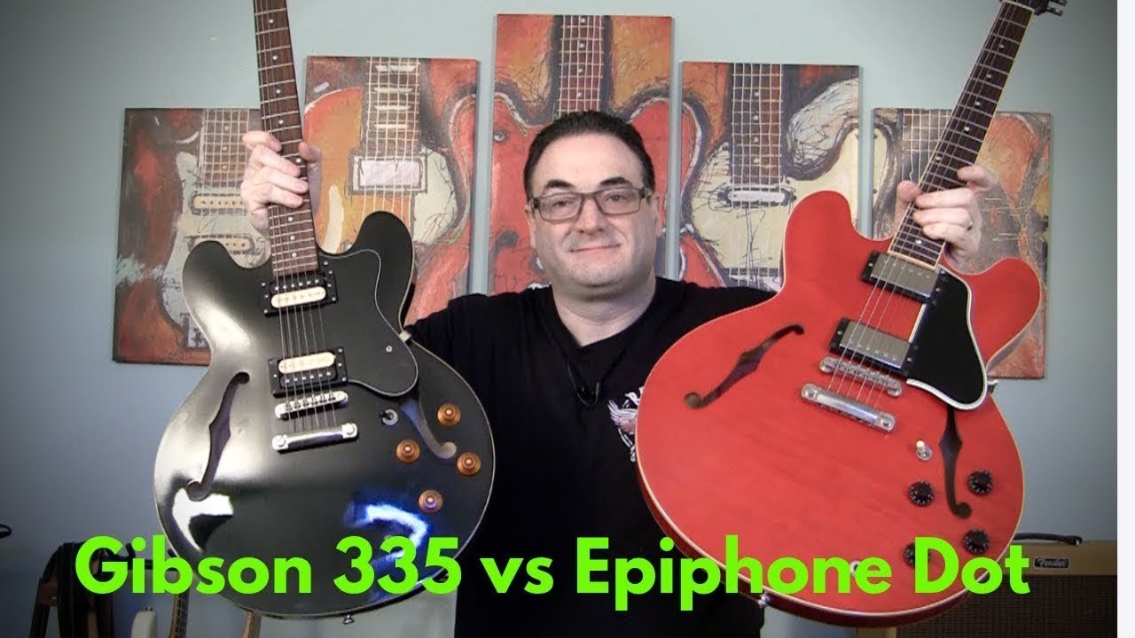 GIBSON vs EPIPHONE shootout- Affordable or expensive, which guitar