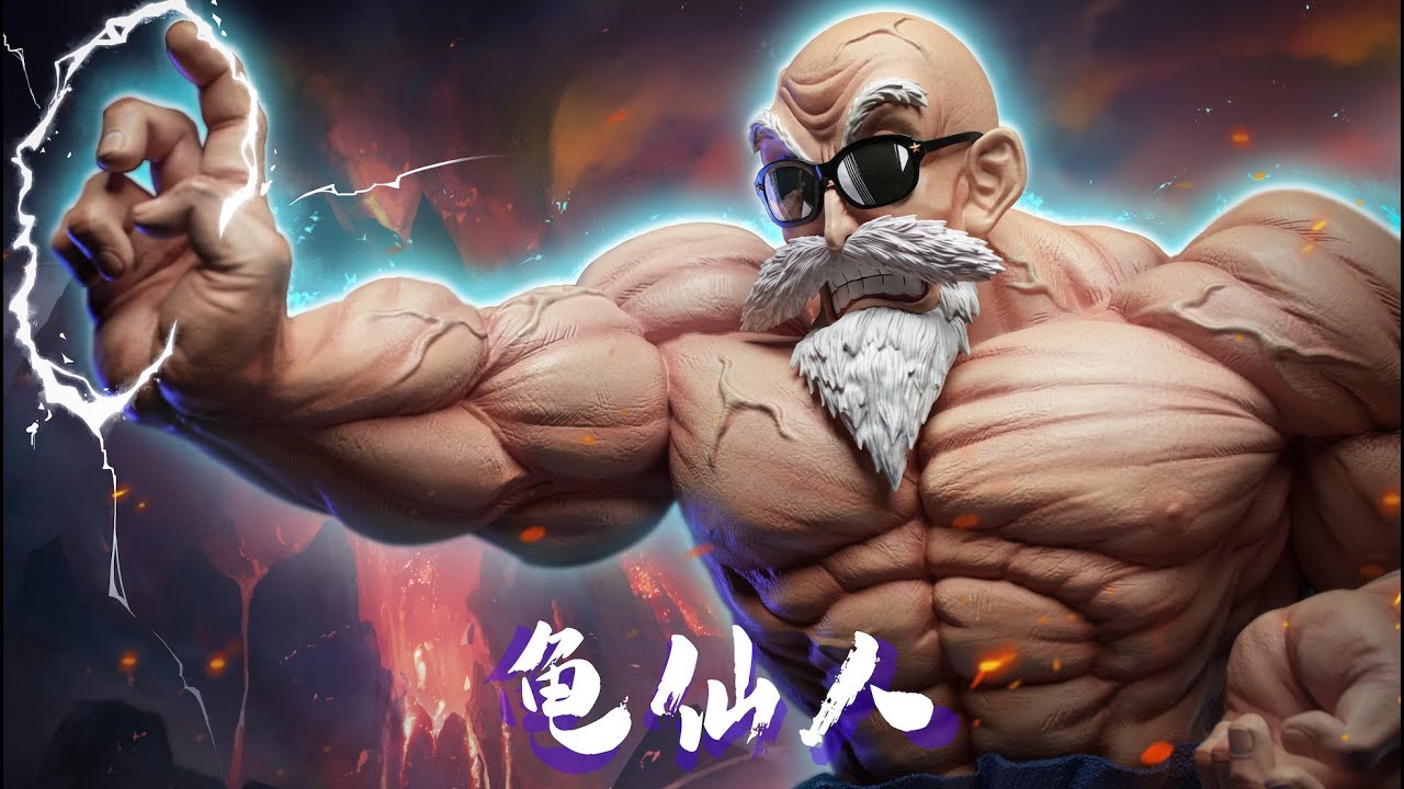 1/6 & 1/4 Scale Kame Sennin (亀仙人) Master Roshi (武天老師