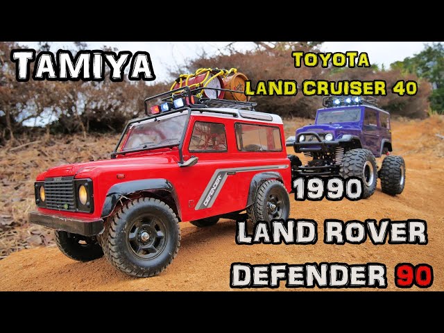 CC-02&CR-01夢の共演】3月発売のタミヤ ランドローバー ディフェンダー