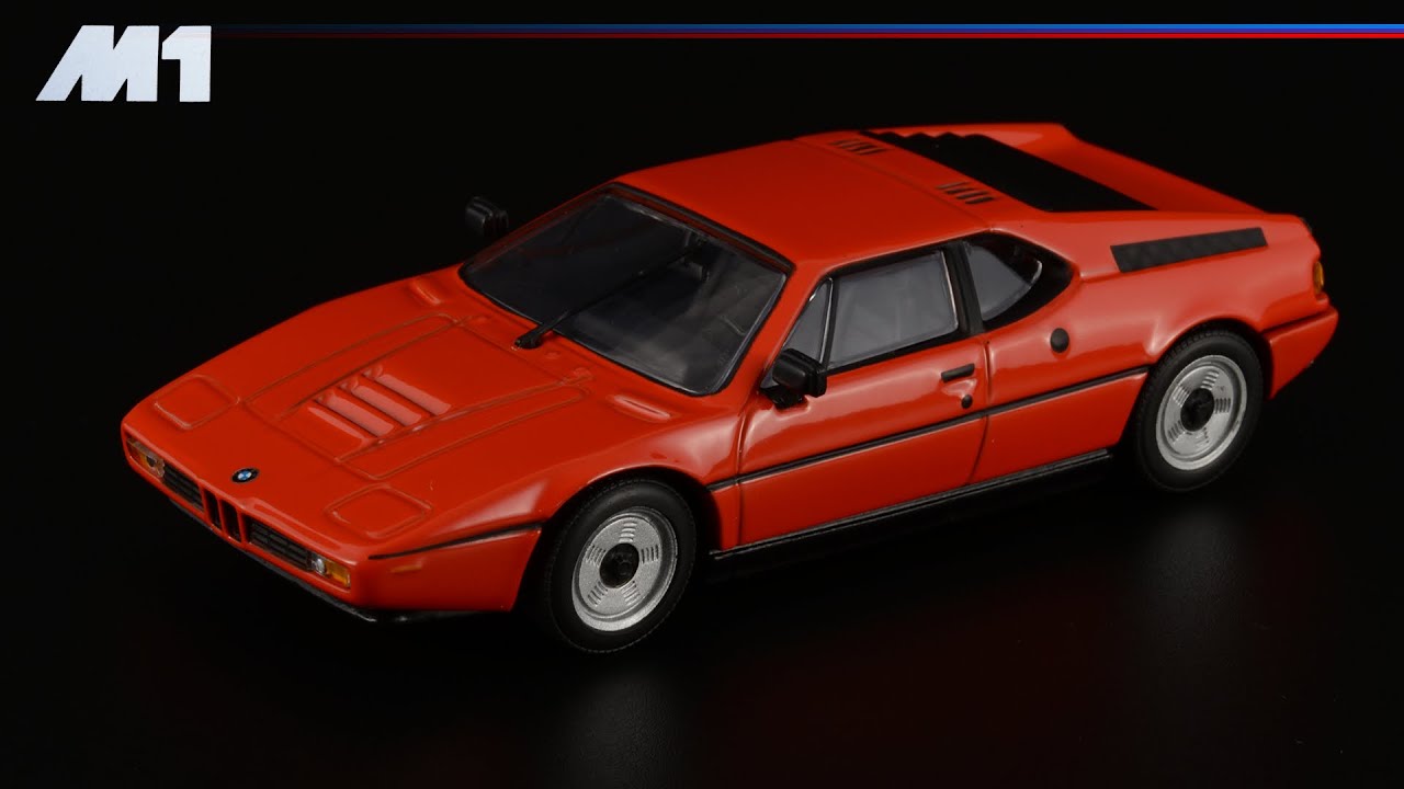 Bavarian supercar BMW M1 • Minichamps • 1:43 - YouTube