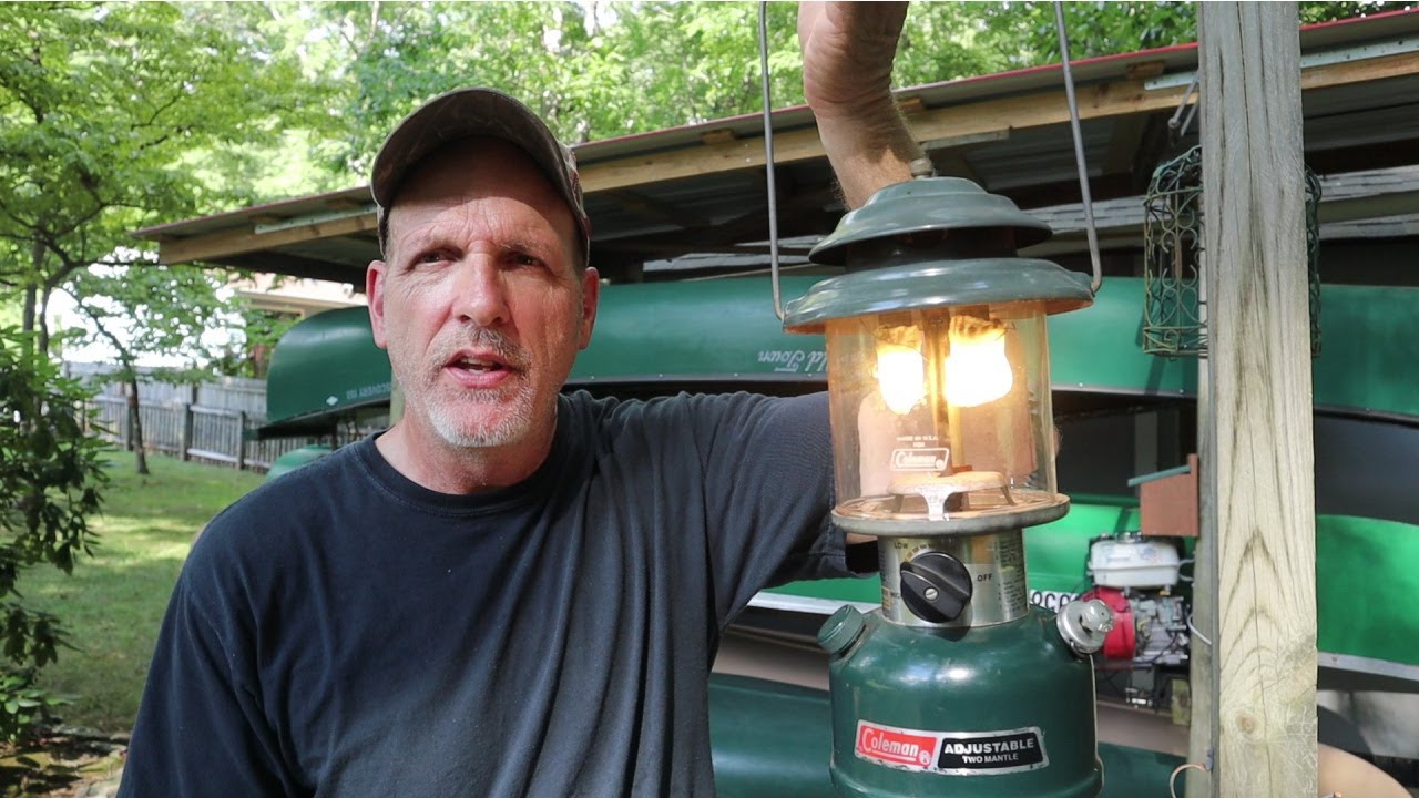 Coleman 288A700 Lantern - $5 Thrift Store Find!! - YouTube
