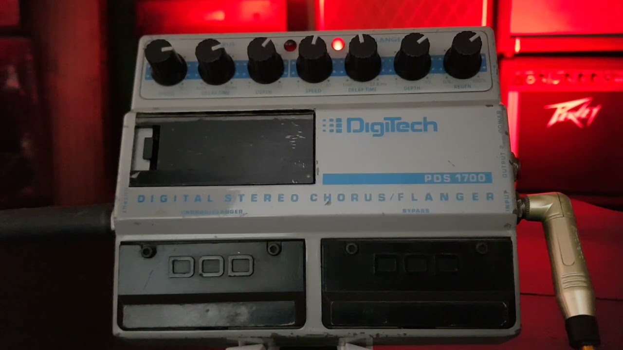 Digitech/DOD Stereo Chorus/Flanger PDS 1700 - YouTube