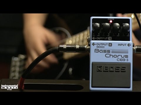 Boss CEB-3 Bass Chorus Demo - YouTube