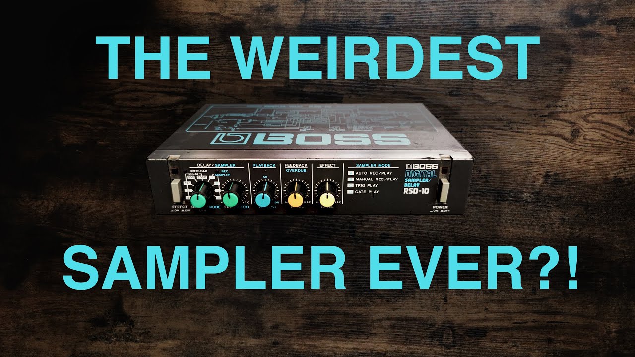 BOSS RSD-10 - Digital Delay/Sampler. - YouTube