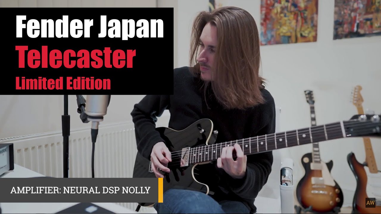 Fender Telecaster Japan Modern HH Review and Demo - YouTube