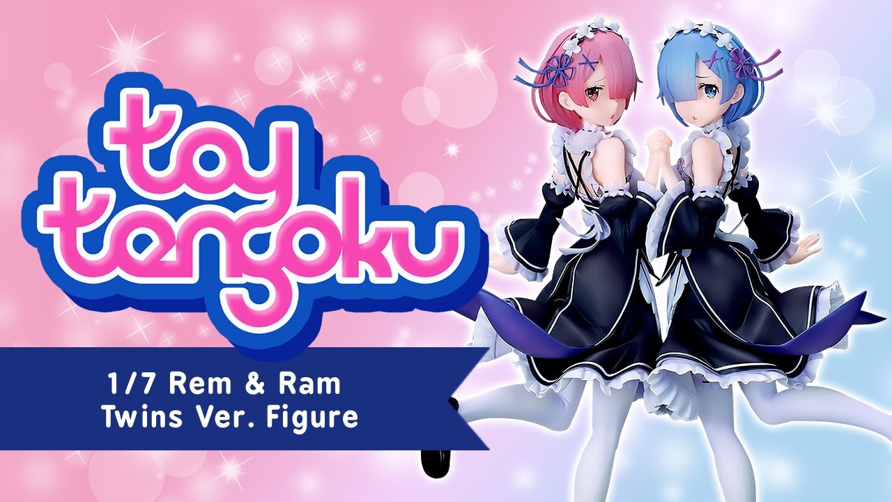 Rem & Ram Twins Figure | Toy Tengoku 119 - YouTube