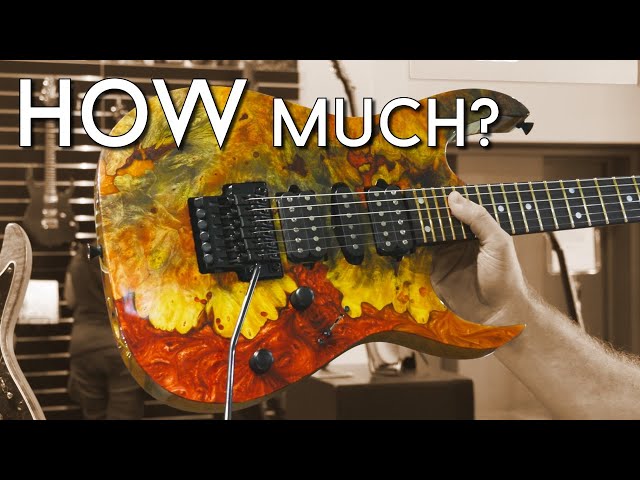 Ridiculous Ibanez Custom Shop Guitars - YouTube