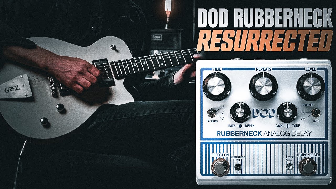DOD RUBBERNECK IS BACK! // Guitar Pedal Demo - YouTube