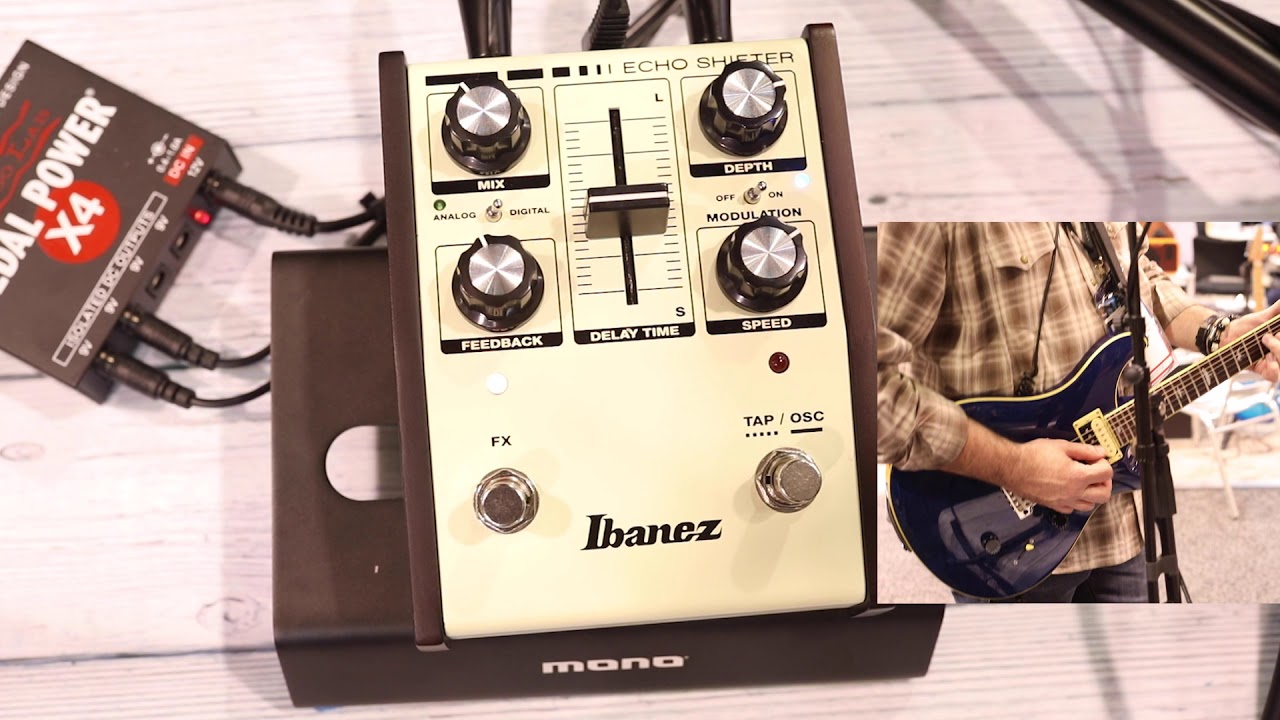 Ibanez ES3 Echo Shifter - アナログ／デジタルを切り替えて使用可能