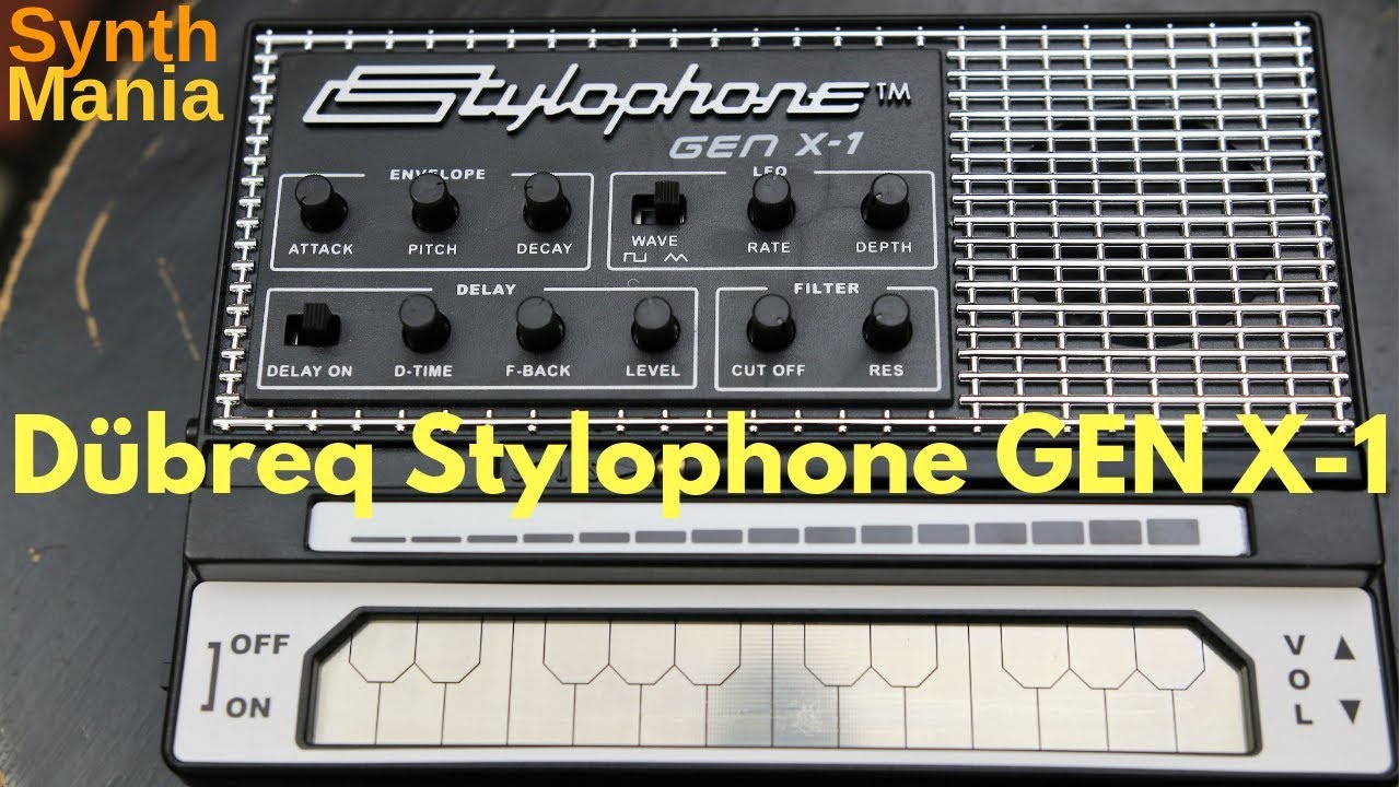 Dübreq Stylophone GEN X-1 review - YouTube