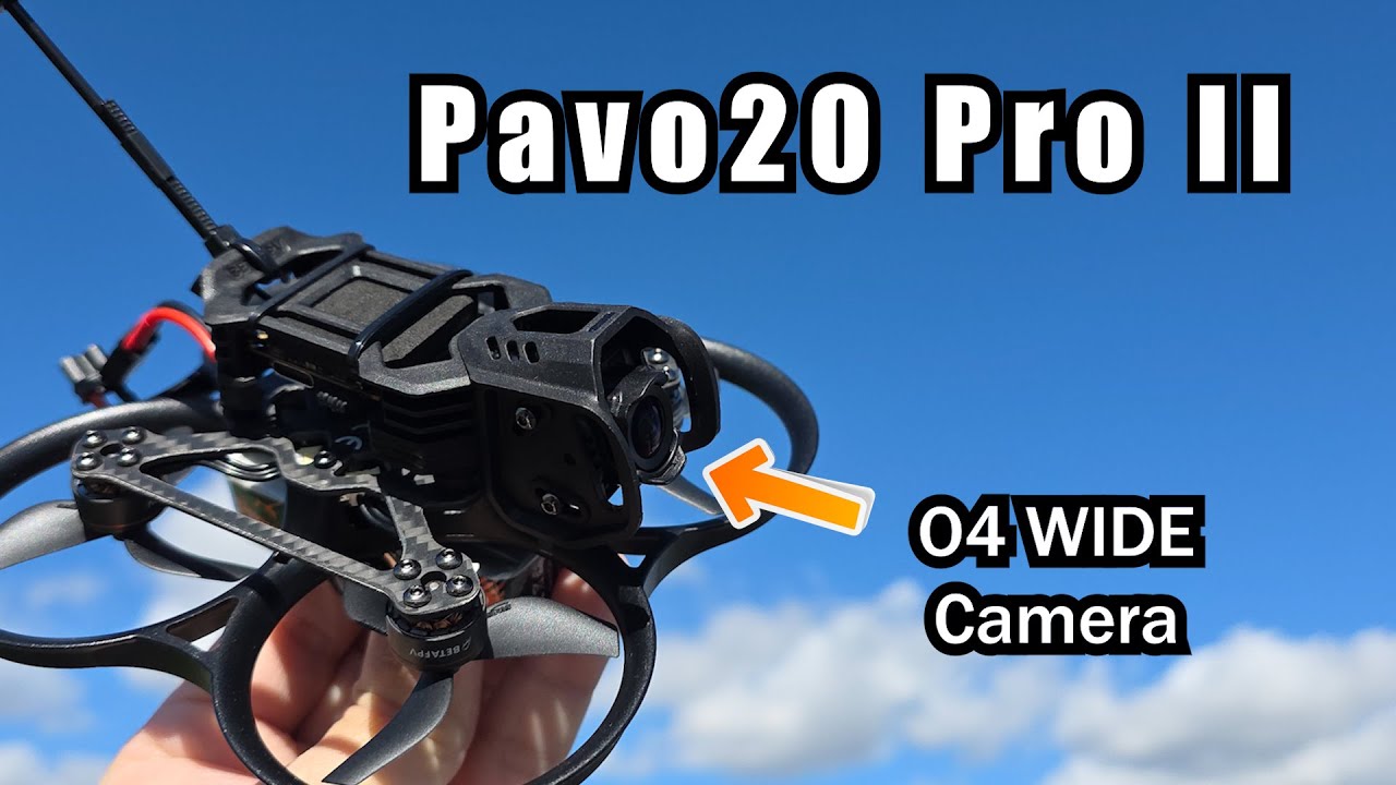 BETAFPV Pavo20 PRO II x Flywoo O4 WIDE Camera - YouTube