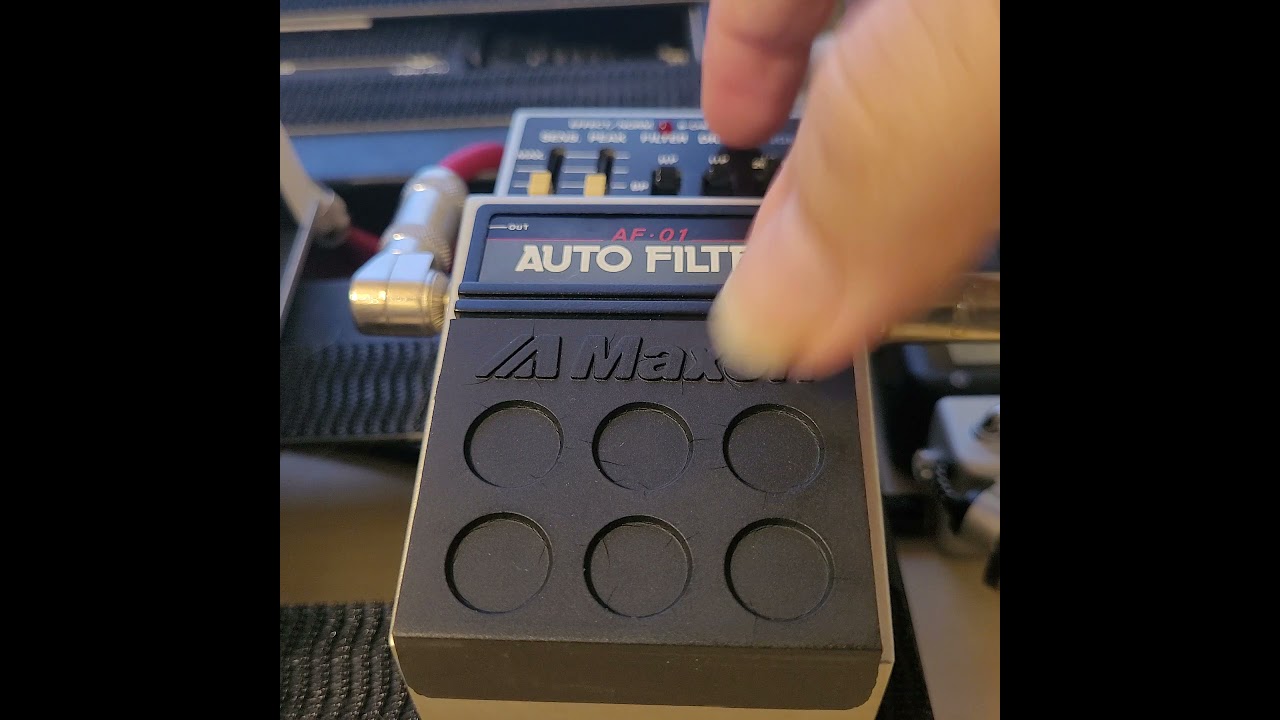 超オススメエフェクター！】Maxon AF-01 Auto Filter // マクソン