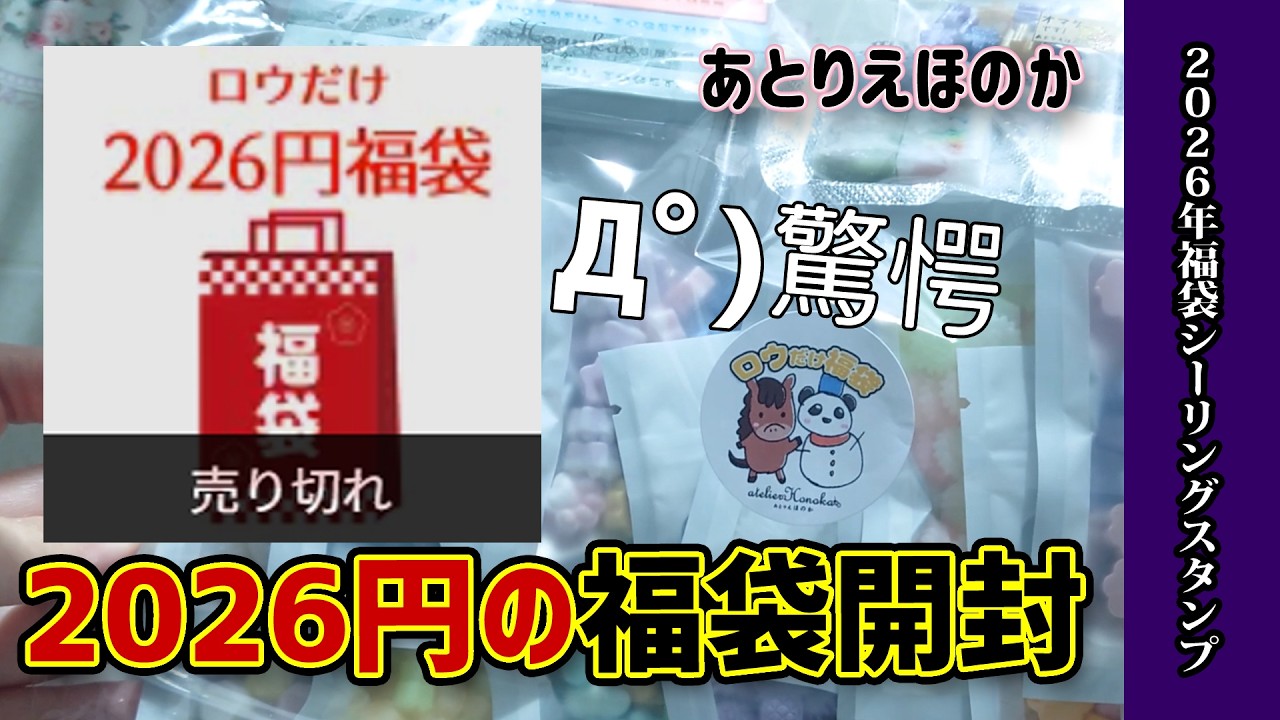 2026 Lucky Bag Unboxing Video] Is the price correct? I actually