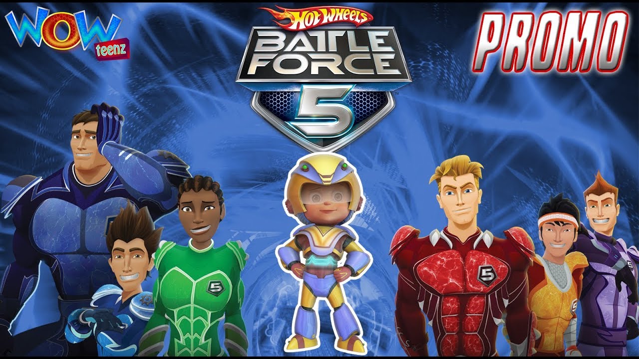 Vir The Robot Boy Presents Hot Wheels Battle Force 5 | Action