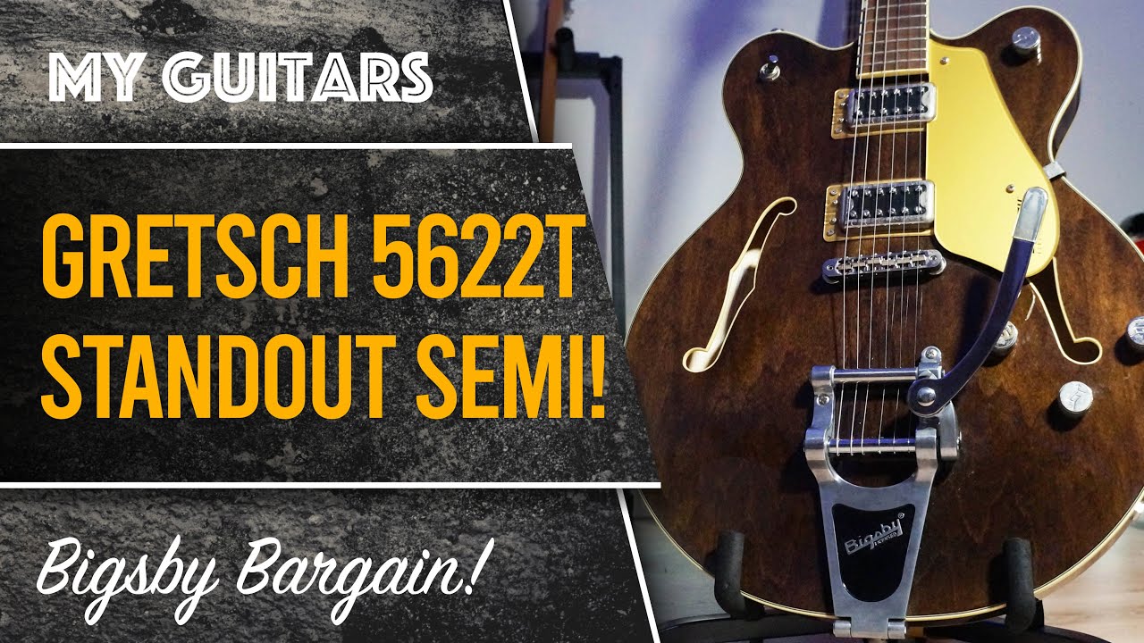Gretsch G5622T semi hollow with bigsby. A unique look and feel