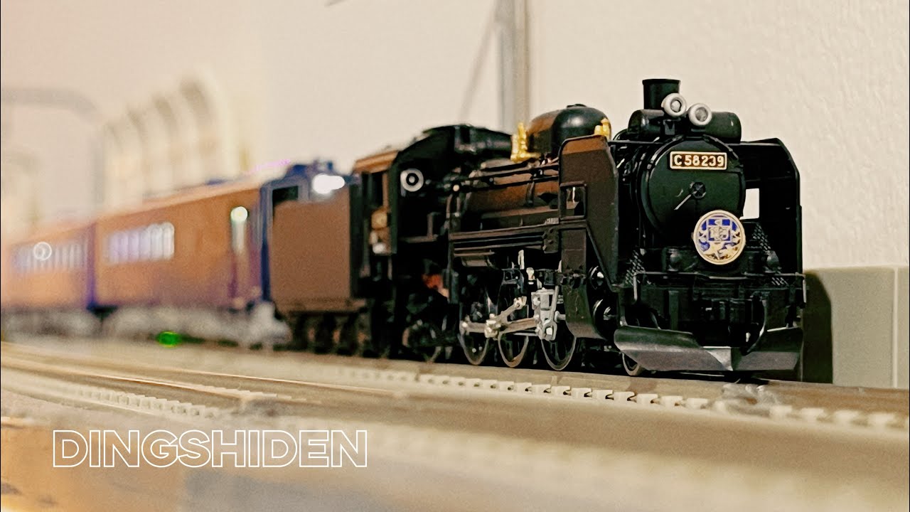 Tomix 2009 JR C58形蒸気機関車(239号機) + Tomix 98522 JR キハ141系