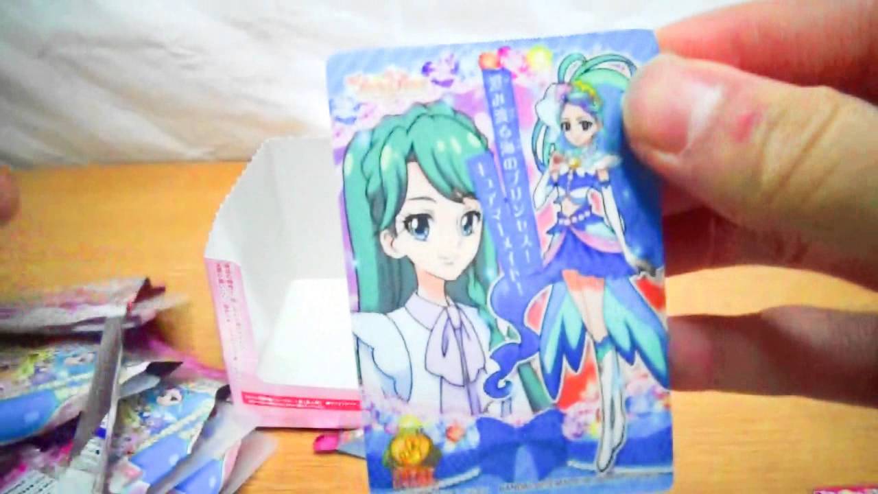 Go! Princess PreCure [20 types in total] Pretty Card Gummy, Anime