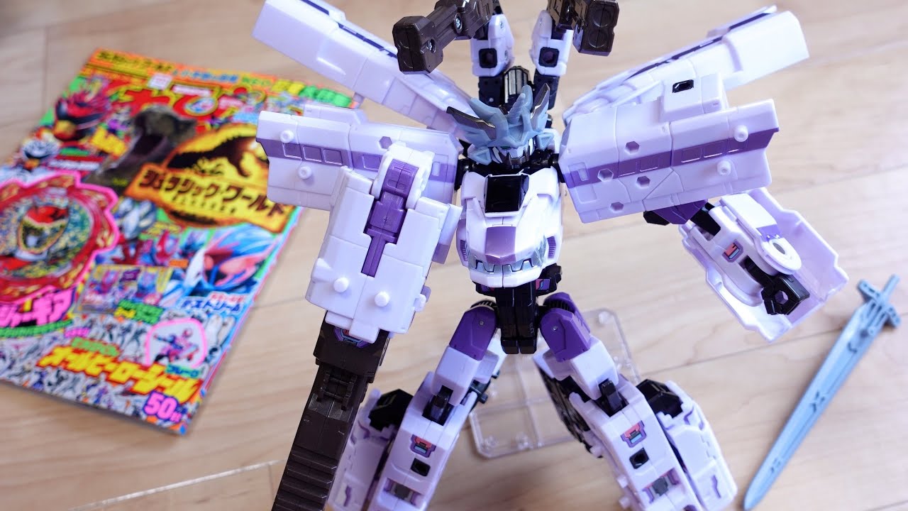 先行レビュー】ダークシンカリオンアブソリュート & ナイトモード変形