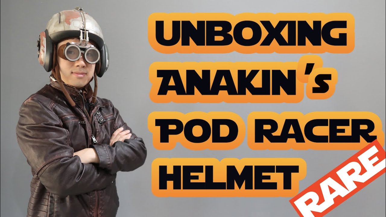 Unboxing Anakin Skywalker Pod Racer Helmet - Don Post - Showtime