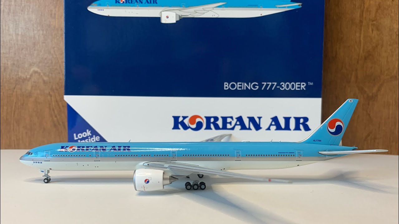 Gemini Jets Korean Air Boeing 777-300ER 1/400 Model Review (2022