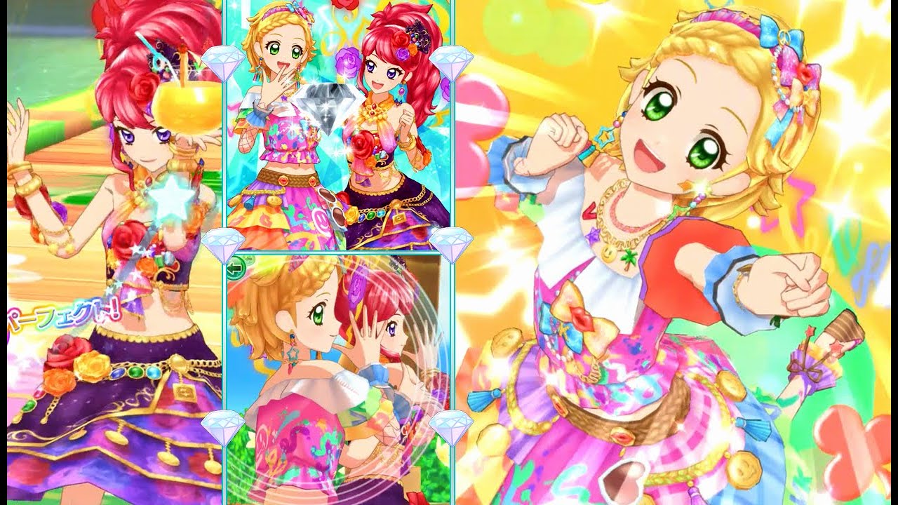 アイカツオンパレード！新条ひなき&紅林珠璃で「PICK UP!情熱