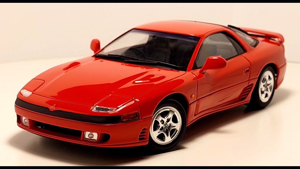 Mitsubishi GTO Twin turbo Tamiya 1/24 Full Video - YouTube