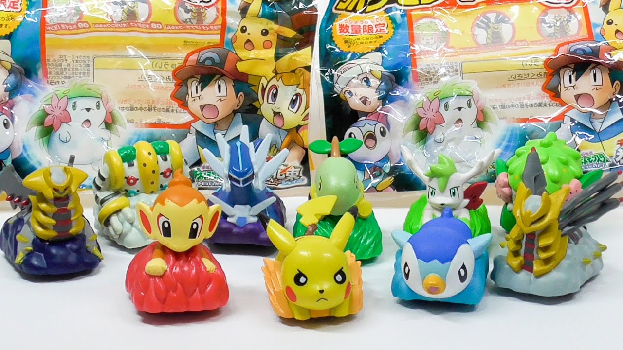 2008 ポケモン ミニミニチョロQ セブンイレブン限定 Pokemon Mini