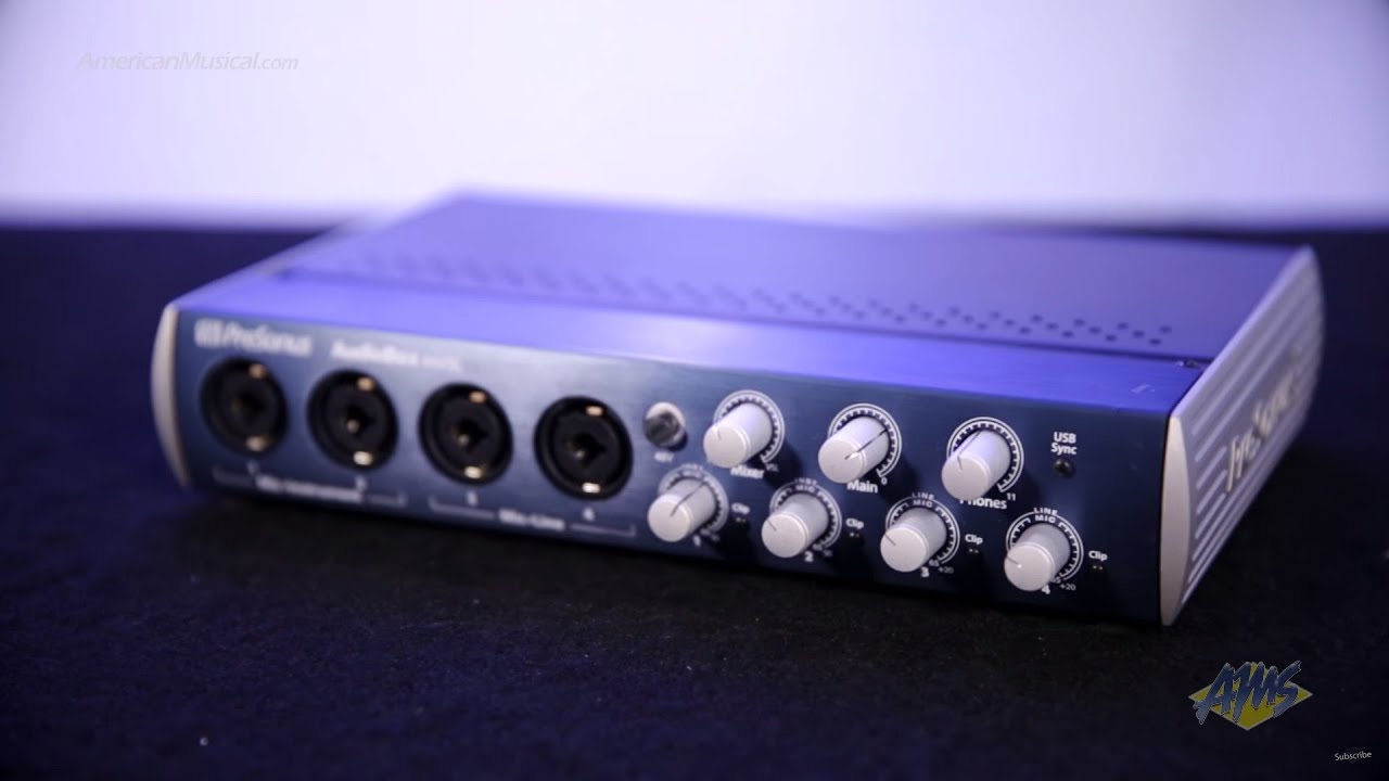 PreSonus AudioBox 44VSL USB Audio Interface - PreSonus AudioBox