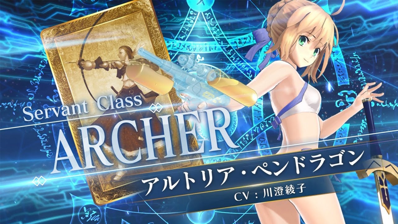 FGO アーケード』水着アルトリアが7月4日より実装！ポニテ清姫や眼鏡