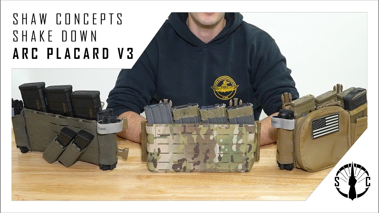 Shaw Concepts Shake Down - ARC Placard V3 - YouTube
